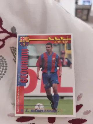 Cromo FC Barcelona Giovanni Mauricio