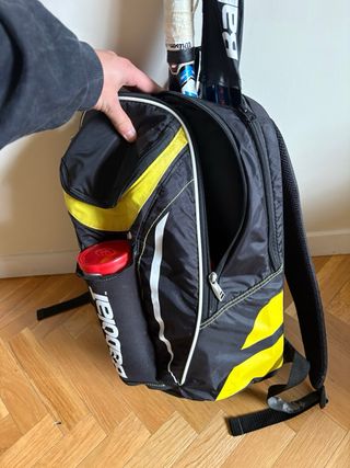 Mochila Tenis Babolat Negra y Amarilla