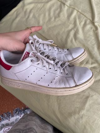 Adidas Stan Smith Blancas y Rosas