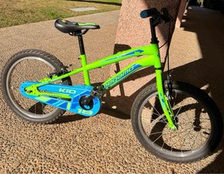 Bicicleta Megamo Kid 18 Verde y Azul