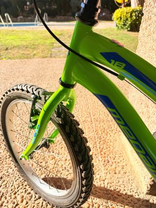 Bicicleta Megamo Kid 18 Verde y Azul