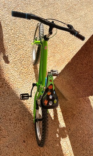 Bicicleta Megamo Kid 18 Verde y Azul