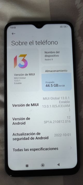 Xiaomi Redmi 9 Blu/Verde