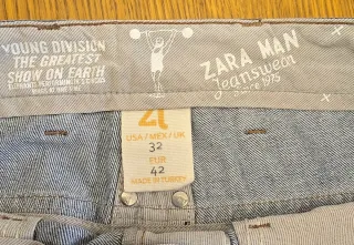 Pantalón Zara Man.