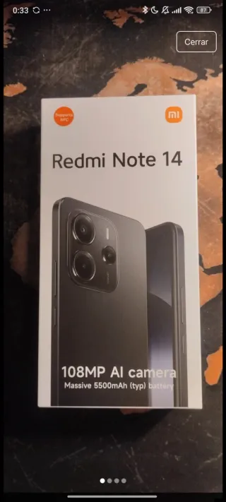 Xiaomi Redmi Note 14 5G Nero