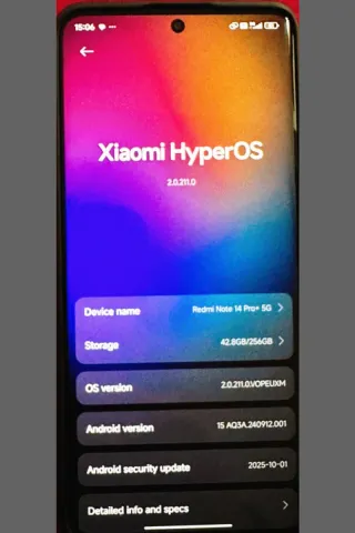 Xiaomi Redmi Note 14 5G Nero