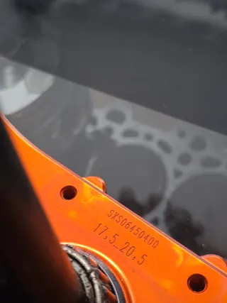 Tijas KTM 48mm Mecanizadas con offset variable