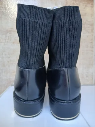 Botines Zara Talla 40 Negros