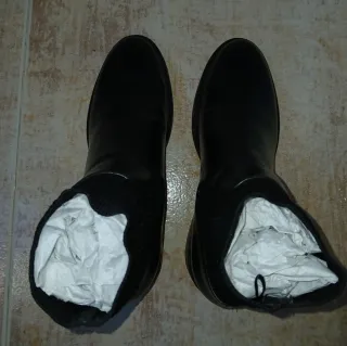 Botines Zara Talla 40 Negros