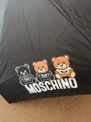 Paraguas Moschino Oso Toy Negro