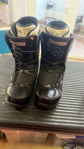 Botas de Snowboard Negras