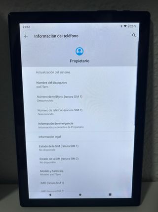 Tablet PC PAD7SPRO Azul