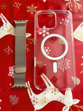 Custodia iPhone 16 Pro e cinturino Apple Watch