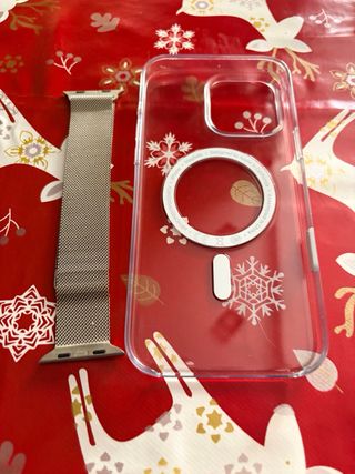 Custodia iPhone 16 Pro e cinturino Apple Watch