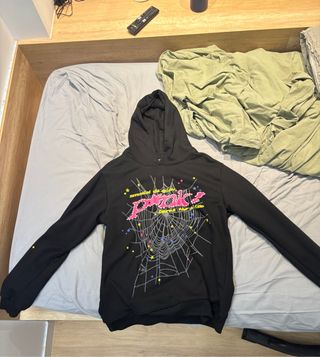 Sudadera Sp5der Negra