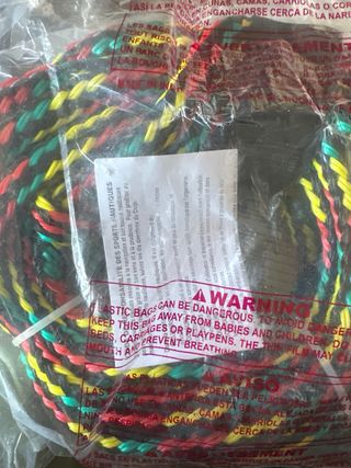 Triángulo Ski Goldenship y cuerda de arrastre