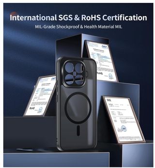 Custodia magnetica per Xiaomi 15T Pro + 2 proteggi schermo