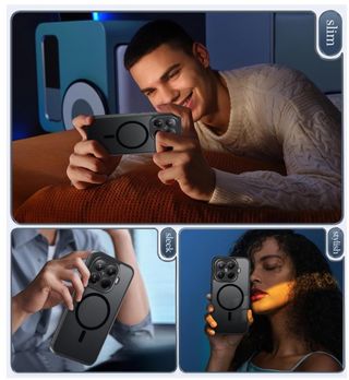 Custodia magnetica per Xiaomi 15T Pro + 2 proteggi schermo