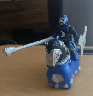 Imaginext Cavaliere Nero e Cavallo