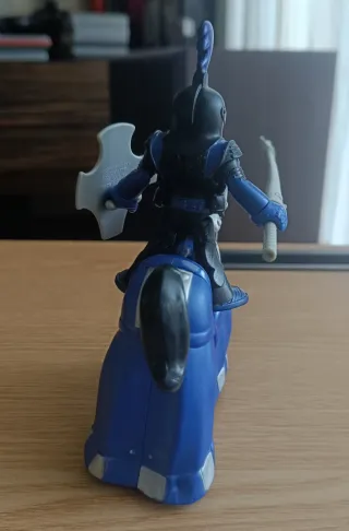 Imaginext Cavaliere Nero e Cavallo