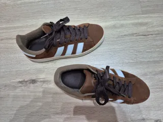 Adidas Campus Marrones y Blancas