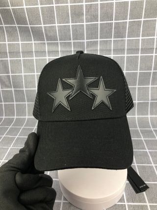 Gorra Amiri Negra Estrellas