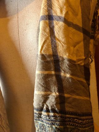 Lote de bufandas/foulards cuadros