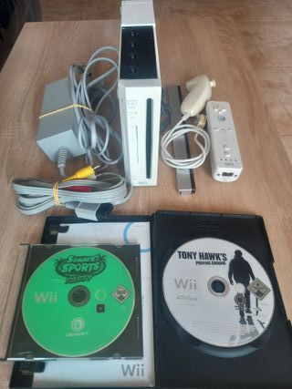 Console Nintendo Wii Bianca + 2 Giochi