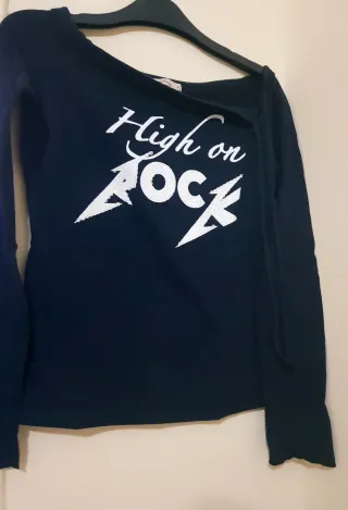 Camiseta fina High on Rock