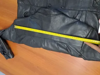 Chaqueta Cuero Vintage Yves Saint Laurent Mujer