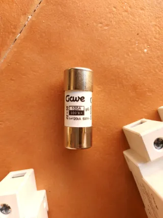 Portafusibles GAVE 125A (4 unidades)