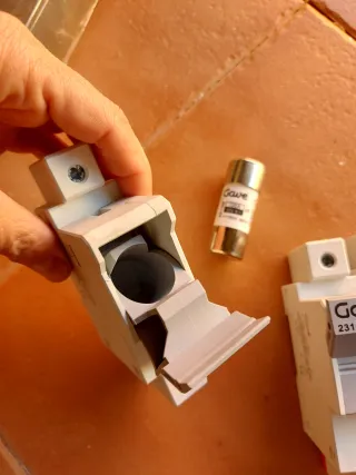 Portafusibles GAVE 125A (4 unidades)