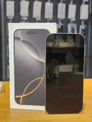 IPHONE 16 PRO 256GB TITANIUM NATURAL 100% BATERÍA