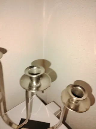 Candelabro Metálico Años 70