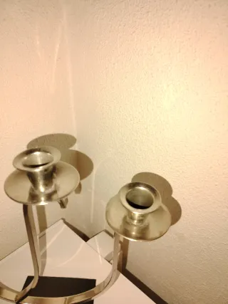 Candelabro Metálico Años 70