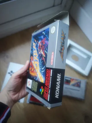 Axelay Super Nintendo SNES SUPER Nes Konami