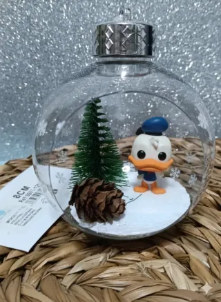 Adorno Navideño Bola Donald Funko Pop Disney