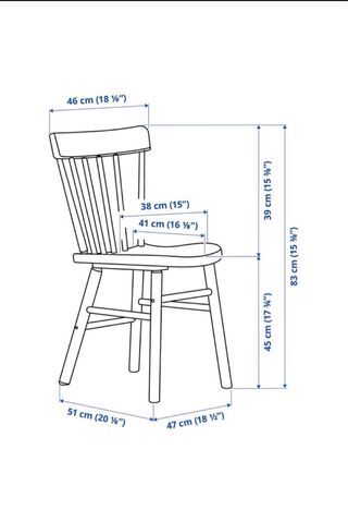 Tavolo Skogsta Ikea Legno Massello