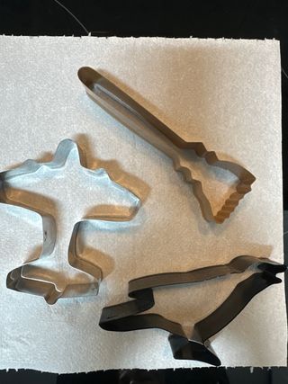 Kit Repostería Moldes Silicona Cortadores Galletas