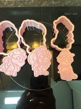 Kit Repostería Moldes Silicona Cortadores Galletas