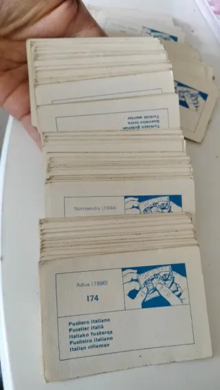 Lote cromos Batallas Históricas 1974