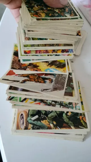 Lote cromos Batallas Históricas 1974