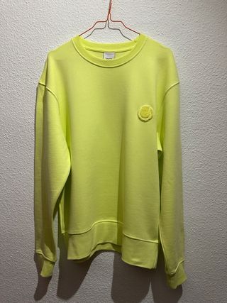 Sudadera Zara Verde Neón