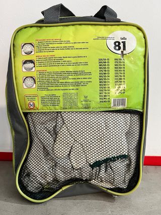 Cadenas de tela para nieve Drivetex Talla 81 Nuevo
