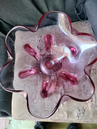 Centro de mesaMurano Grande Rosa 40/24