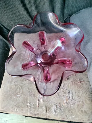 Centro de mesaMurano Grande Rosa 40/24