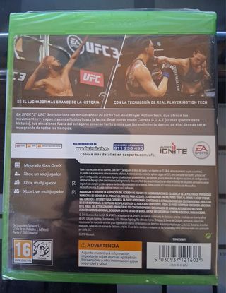 UFC 3 Xbox One / Xbox One X - Sin Abrir