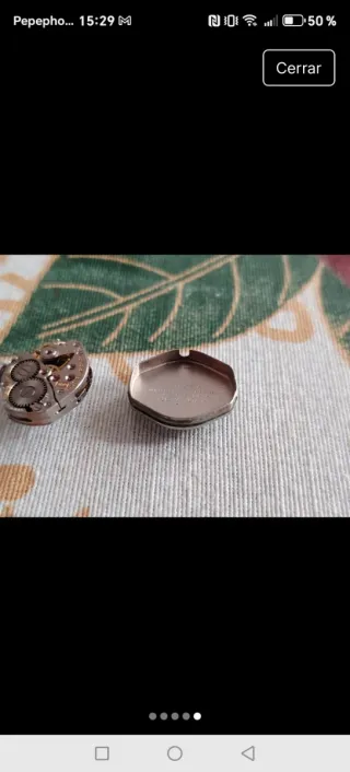 Reloj Bulova Cuerda Manual Vintage Mujer