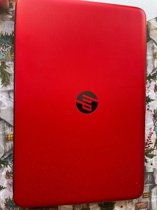 Portátil HP Rojo