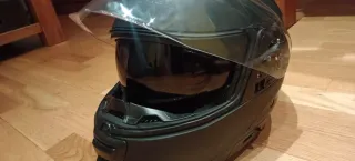 Casco integral moto negro